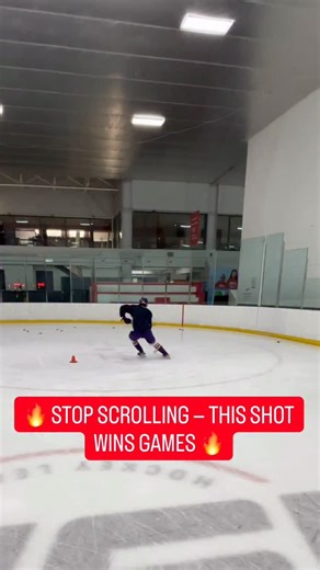 🔥 STOP SCROLLING — THIS SHOT WINS GAMES 🔥 Ever tried ripping a clean shot while transitioning from forward to backward? This is where real offensive threats separate themselves 👊🏒 In this drill, we focus on managing the puck during the transition, keeping your hands loaded, and firing in stride with hips feet pointed directly at the net 🎯 Here are your 3 Key Points to master this elite skill: 1️⃣ Smooth Transition Control Glide from forward to backward without losing puck control. Keep it c