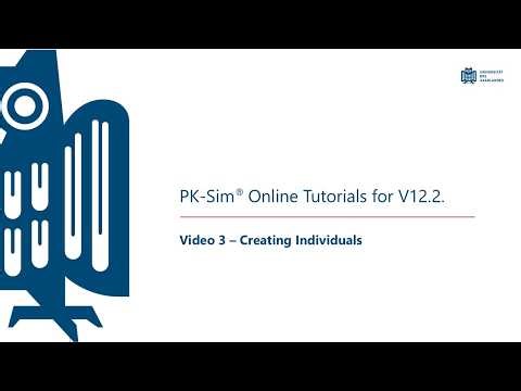 3. How to add individuals and expression profiles in PK-Sim?