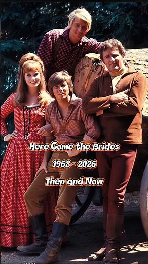 Here Come the Brides (1968) Cast Then and Now #shorts #america #nostalgia