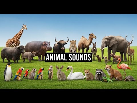 Animal Sounds: Puppy, Kitten, Duckling, Calf, Bunny, Chicken, Piglet, Lamb – Sweet Moments