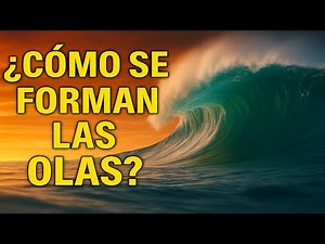 ¿Cómo se forman las olas del mar? La explicación que nadie te dio 🌊