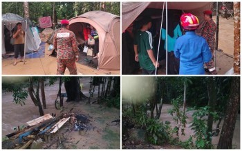 400 Mangsa Terperangkap Kejadian Kepala Air Di Kuala Kubu Bharu Selamat - Bomba