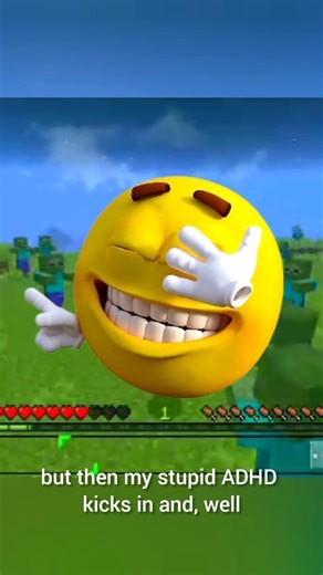 My ADHD #minecraft #shorts