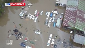 Flood evacuations at Kempsey on NSW Mid North Coast