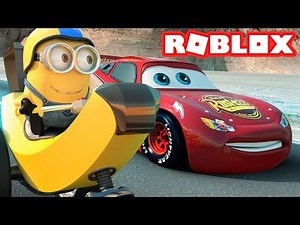 CARS 3 3D MOVIE IN ROBLOX! THE ADVENTURE OBBY