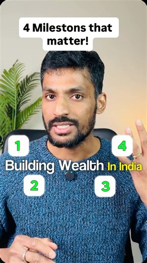 Boosan Babu Manoharan | Financial freedom in India is NOT 1 crore. It’s a journey with 4 milestones - and most people miss them. 💰🔥 | Instagram