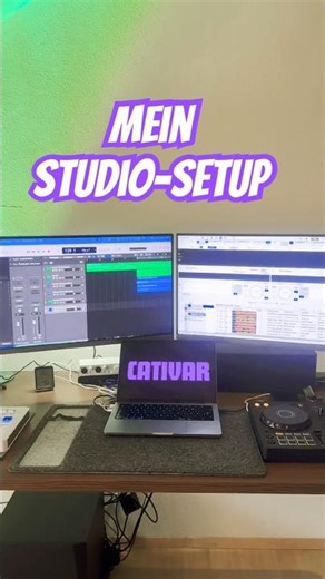 Mein Studio-Setup. #homestudio #musicproducer #musicproduction #studiosession #studiovibes