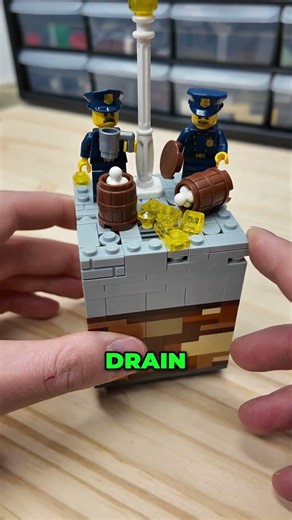 Funny Police Beer Dump MOC Mafia Collect the Beer