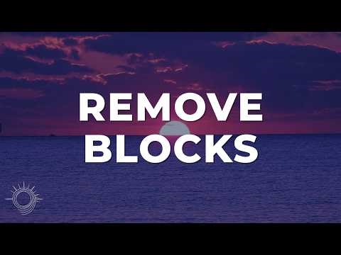 Feeling Blocked Financially? Remove Money Blocks Now