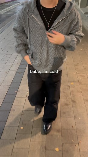 Richard Long Vu on Instagram: "Now I have to sit in the cold #explore #fashion #fitcheck #couple"