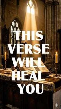 This Bible Verse Will Heal Your Body & Calm Your Soul 🙏