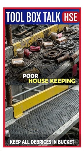 Tool Box Talk // Slips and Trips Hazard // Hazards in scaffolding