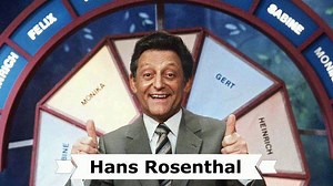 Heute wäre der 94. Geburtstag des deutschen Entertainers, Moderators und Regisseurs † Hans "Hänschen" Rosenthal (2. April 1925 in Berlin; † 10. Februar 1987 ebenda). Zwei Worte haben ihn populär gemacht: "Dalli, Dalli", das war für Hans-Rosenthal ein Synonym. "Dalli, Dalli", der Titel des simplen Ratespiels im Zweiten Deutschen Fernsehen, das über 150 Mal ausgestrahlt und über all die Jahre unverändert beliebt beim Publikum war. Das hätte auch als Motto für das Leben des Hans Rosenthal gelten kö