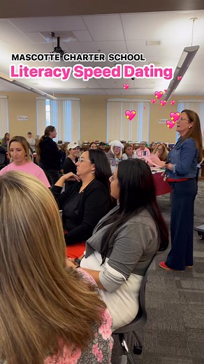 Mascotte Charter TEACHERS took part in a LITERACY SPEED DATING activity during this Professional Learning Wednesday. They rotated through seven rounds, exploring literacy strategies and ideas shared by colleagues who attended the Florida Literacy Association Conference in January. Throughout the activity, teachers noted “Green Flags and Takeaways” from each round and identified which ideas deserved a “second date” for implementation in their classrooms. #mascottecharter #LearnGrowAchieve #litera
