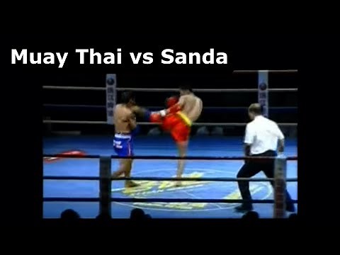 The Craziest Sanda vs Muay Thai Match Ever - Never Underestimate Sanda