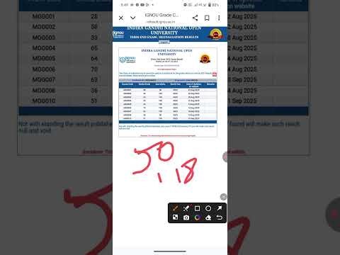 Ignou result kaisa rhta hai😲|| Passing marks kita hai || ignou score card | ignou assignment marks