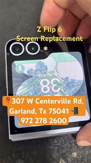 Samsung Galaxy Z Flip 6 Screen Replacement | Same Day Repair Service 🔧 Fast & Reliable