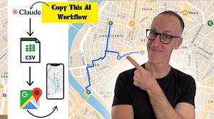 Improve Your Travel Planning with AI & Google My Maps