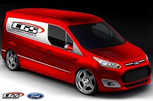 2014 Ford Transit Connect Vans Modified For 2013 SEMA Show