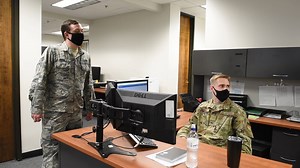 Airman Parker Pfeffer from finance is the #WeaseloftheWeek! He's in charge of LeaveWeb on base and helps troubleshoot problems for customers. He likes to coach youth soccer and hike every trail he can find. Congratulations and thank you for all that you do! | Shaw Air Force Base