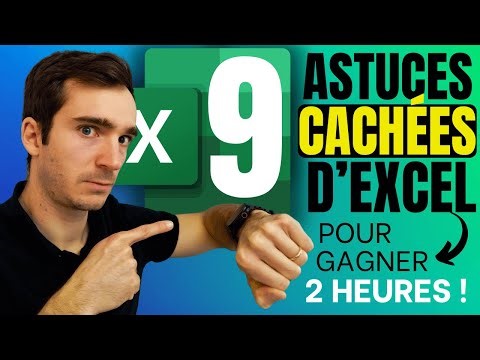 Révélation : 9 astuces Excel SECRÈTES pour DOUBLER votre productivité simplement en quelques clics