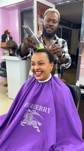 Hair cut x color#rwandatiktok🇷🇼