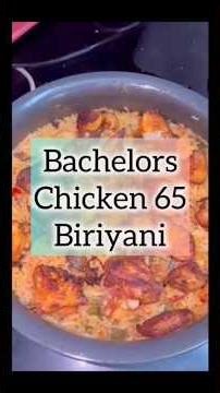 Home 🏡 made 😋Bachelor 🐓 chicken 🍗 briyani recipe