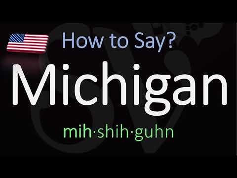 How to Pronounce Michigan? (CORRECTLY) US State Pronunciation