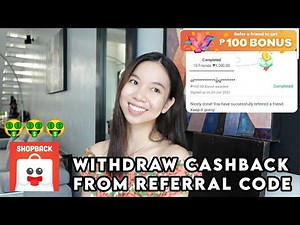 How to Withdraw Cashback from ShopBack (from referral code) / Step-by-Step (5-MIN) | Ericka Javate