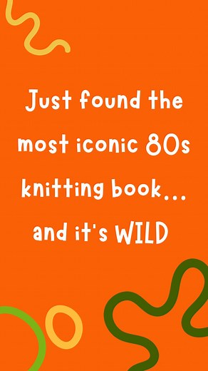 Sadknytz🧶 on Instagram: "Just found a vintage knitting pattern book from the 80s and… I’m obsessed 😍 #knitting #vintageknitting #knittingpatterns #yarn #knitsweater #fiberartist #80sfashion #vintagestyle"