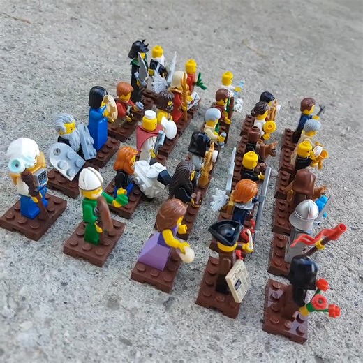 David, Goliath, and Noah in Lego - Etsy