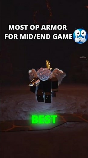 The Best Mid/END Armor With ONLY RARE ORES in The Forge #theforge #theforgeroblox #robloxtheforge