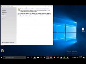01 SQL Server - Download and Install SQL Server 2014