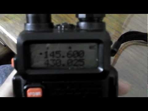 mettre en mémoire une fréquence dans un baofeng uv-5r