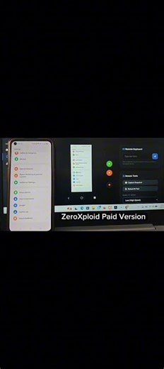 Screen Mirroring in ZeroXploid Admin Panel 😱 | Android RAT Explained #Shorts