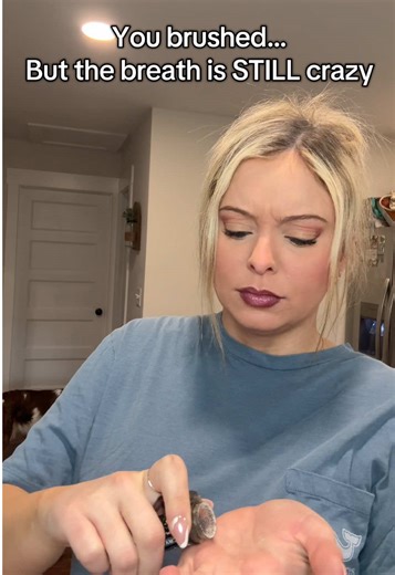 Bad breath isn’t a mint problem—it’s a bacteria problem 😮‍💨 Breath Death uses zinc-powered science to neutralize odor at the source instead of masking it. Clean ingredients. Arctic peppermint. No mercy. 💀❄️ #killbadbreath #breathdeath @Breath Death