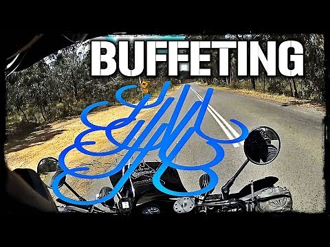 Motorcycle Wind Screen Buffeting Fix!