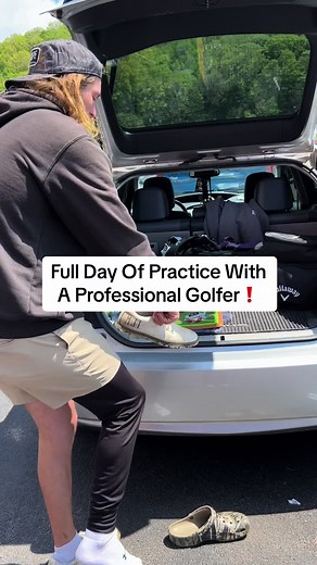 Professional Golfer Practice Day Explained