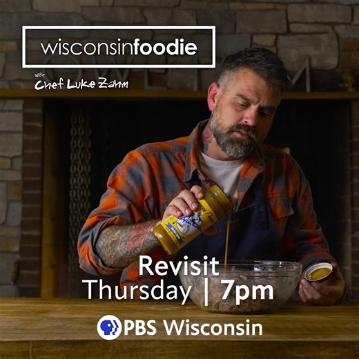 1.5K views · 20 reactions | The National Mustard Museum in Middleton is home to over 6,900 mustards! With founder Barry Levenson, host Luke Zahm dives into mustard ice cream, glazed treats and cooks a juicy pork shoulder with Stormin' Gorman mustard sauce in this episode of Wisconsin Foodie at 7 p.m. Thursday, Sept. 11, on PBS Wisconsin! | PBS Wisconsin | Facebook