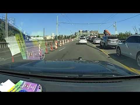 Driver Jumps University Bridge in Stolen Vehicle