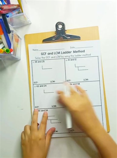 🎉 Make math fun and easy! Are your 2nd–5th Grade students learning GCF and LCM? 🧮 This Free GCF and LCM Worksheet is perfect for classroom practice, homework, or math centers. Students will build confidence while mastering factors and multiples. You’ll love this because it’s ready-to-use, no-prep, and engaging for all learners! 📥 Grab it here: https://www.teacherspayteachers.com/Product/Free-GCF-and-LCM-Worksheet-10617036 #gcfandlcm #mathworksheets #freemathresources #2ndgrademath #3rdgradema