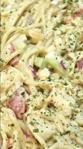 🔥🔥 Bangin Spaghetti SEAFOOD SALAD