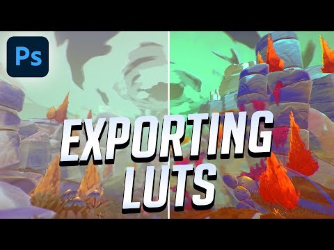 How to Export a LUT in Photoshop