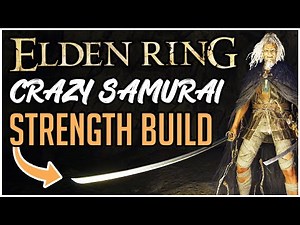 NEW Elden Ring Samurai Build is CRAZY POWERFUL! BEST Elden Ring Strength Build Guide