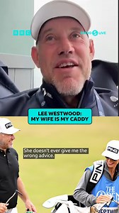 What do Lee Westwood and his caddy talk about on the golf course? ⛳️ Listen to #NagaMunchetty on BBC Sounds 🎙️ | BBC Radio 5 live