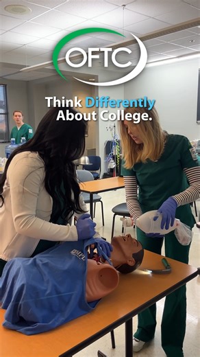Our Respiratory Care students are building real skills that make a real difference. 💨💙 From lab practice to lifesaving techniques — Careers Begin Here. | Oconee Fall Line Technical College
