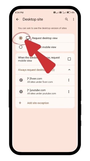 Chrome Desktop Site ON Kaise Kare 😱| Chrome Desktop Mode Enable Kaise Kare? #shorts #viral