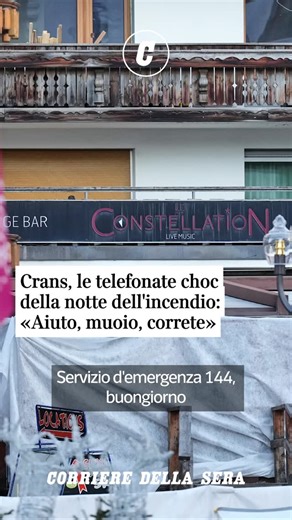 Corriere della Sera on Instagram: "Jacques e Jessica Moretti, il Comune di Crans-Montana e il Cantone del Vallese risarciranno le vittime anche se la prescrizione dovesse cancellare le loro eventuali responsabilità nell’incendio del bar Le Constellation che a Capodanno è costato la vita a 40 ragazzi e ha causato il ferimento di altri 116. E intanto, la Procura vallesana concede all’Italia l’assistenza giudiziaria dopo aver ricevuto la rogatoria dei pm di Roma ed emergono gli audio delle drammati