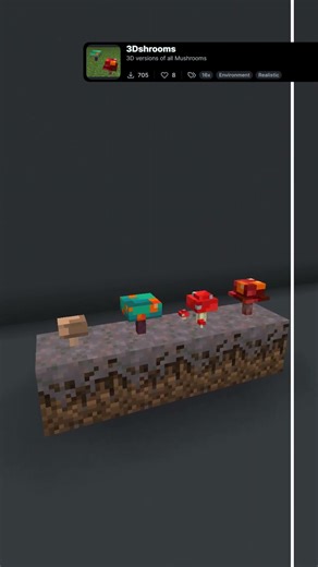 Best minecraft 3D resource packs PT.208 #minecraft #texturepacks #shorts #texturepack #resourcepacks