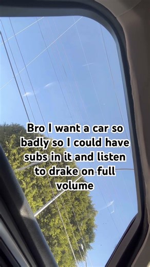 I can’t wait for April to get my permit @DrakeOfficial